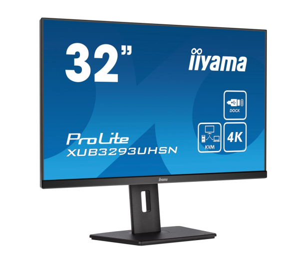 IIYAMA 31.5'' ProLite XUB3293UHSN XUB3293UHSN-B5 Czarny - 1142223 - zdjęcie 2